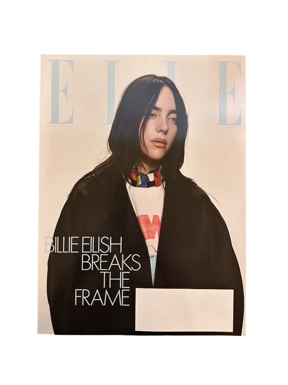 Elle Magazine May 2026 Billie Eilish Breaks the Frame